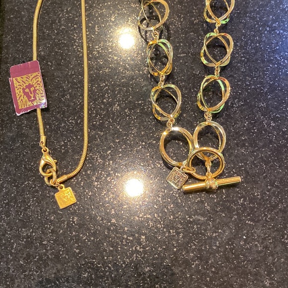 Anne Klein Vintage Gold Necklaces - Picture 2 of 4